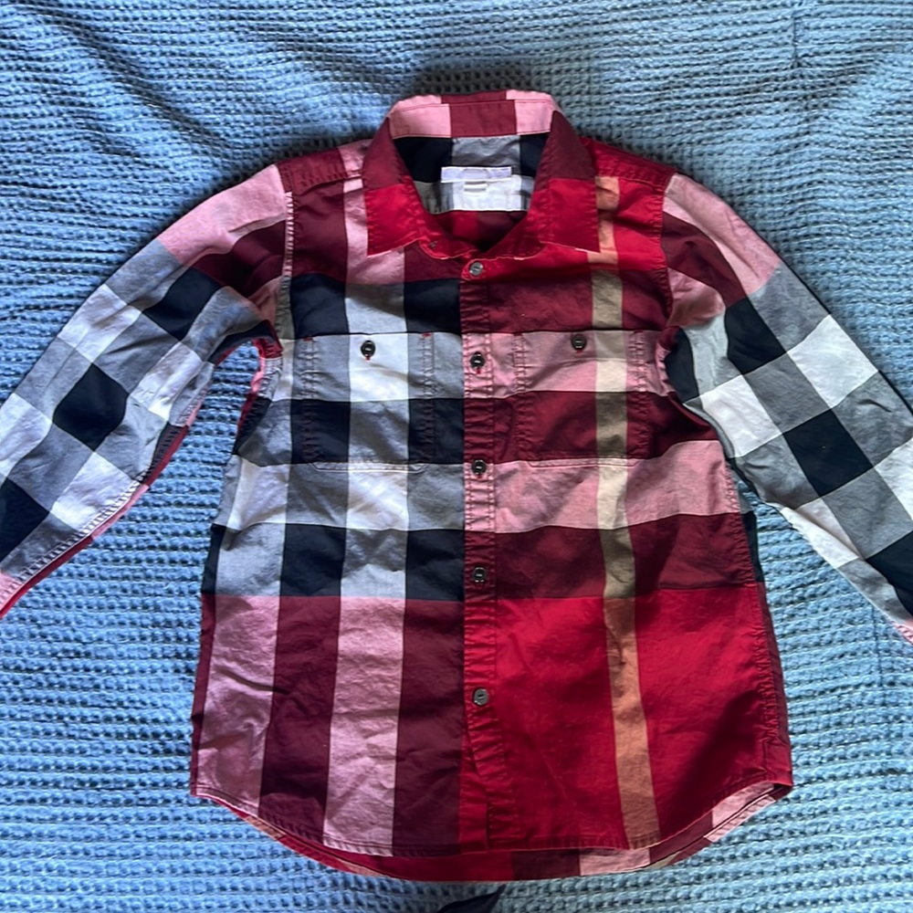Burberry boy shirt